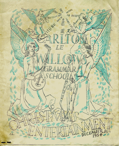 1954 Christmas Entertainment programme